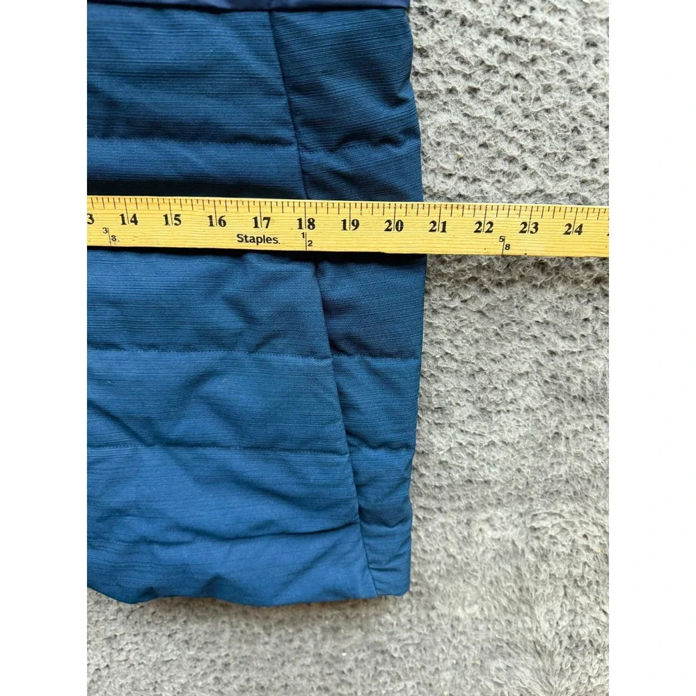 NWOT The North Face USA Insulated Hooded Ski Vest Navy Blue Women's Size M